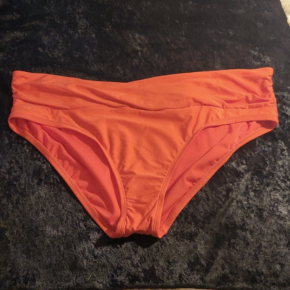 🆕️ Apt. 9 Hipster Bikini Bottoms Cherry Red Size XXL